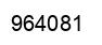 Número 964081 imagen negro