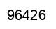 Número 96426 imagen negro