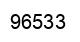 Número 96533 imagen negro
