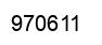 Número 970611 imagen negro