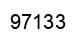 Number 97133 black image