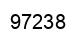 Number 97238 black image