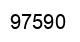 Number 97590 black image