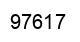 Número 97617 imagen negro