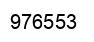 Number 976553 black image