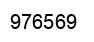 Number 976569 black image