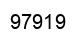 Number 97919 black image