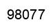 Número 98077 imagen negro