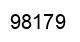 Número 98179 imagen negro
