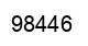 Number 98446 black image