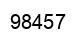Número 98457 imagen negro