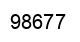 Number 98677 black image