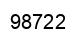 Número 98722 imagen negro
