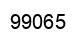 Number 99065 black image