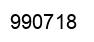 Número 990718 imagen negro