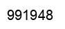 Number 991948 black image
