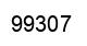 Number 99307 black image