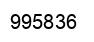 Number 995836 black image