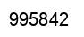 Number 995842 black image