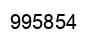 Number 995854 black image