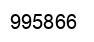 Number 995866 black image