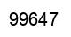 Número 99647 imagen negro
