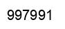 Número 997991 imagen negro