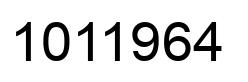 Número 1011964 imagen negro