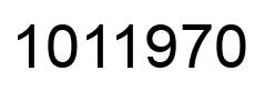Número 1011970 imagen negro