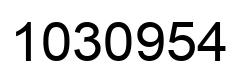Número 1030954 imagen negro