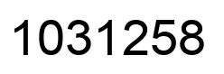 Número 1031258 imagen negro