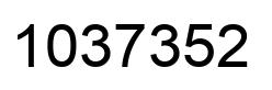 Número 1037352 imagen negro