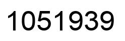 Número 1051939 imagen negro