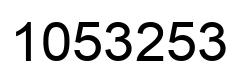 Número 1053253 imagen negro