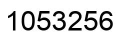 Número 1053256 imagen negro