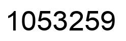 Número 1053259 imagen negro