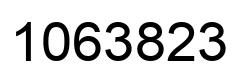 Number 1063823 black image