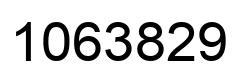 Number 1063829 black image