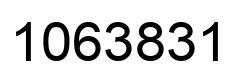 Number 1063831 black image