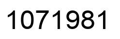 Número 1071981 imagen negro
