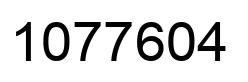 Número 1077604 imagen negro