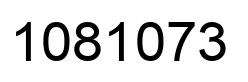 Number 1081073 black image