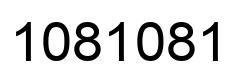 Number 1081081 black image