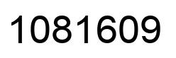 Number 1081609 black image