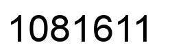 Number 1081611 black image