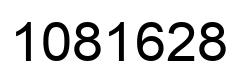 Number 1081628 black image