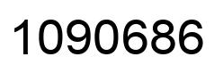 Number 1090686 black image