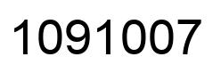 Number 1091007 black image