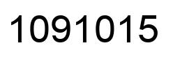 Number 1091015 black image