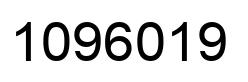 Number 1096019 black image